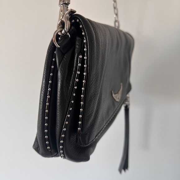 Zadig & Voltaire's women's leather clutch - Picture 2 of 10